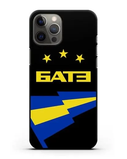 Чехол с символикой ФК БАТЭ силиконовый для iPhone 12 Pro Max