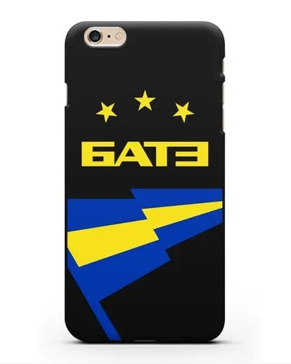 Чехол с символикой ФК БАТЭ силиконовый для iPhone 6 Plus