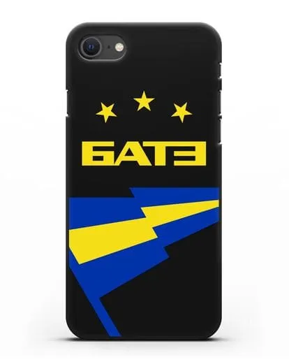 Чехол с символикой ФК БАТЭ силиконовый для iPhone SE 2020