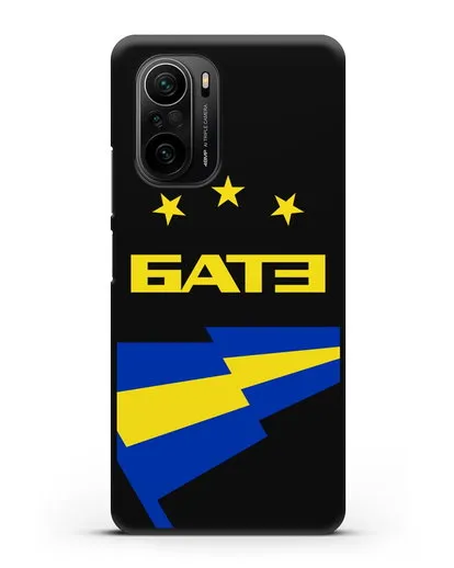 Чехол с символикой ФК БАТЭ силиконовый для Xiaomi Poco F3