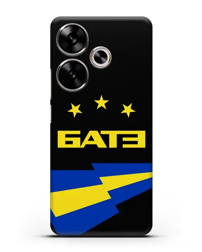 Чехол с символикой ФК БАТЭ силиконовый для Xiaomi Poco F6