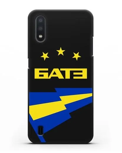 Чехол с символикой ФК БАТЭ силиконовый для Samsung Galaxy A01 [SM-A015F]
