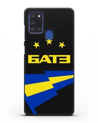 Чехол с символикой ФК БАТЭ силиконовый для Samsung Galaxy A21s [SM-A217F]