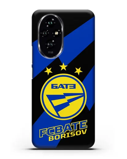 Чехол с логотипом ФК БАТЭ силиконовый для Honor 200