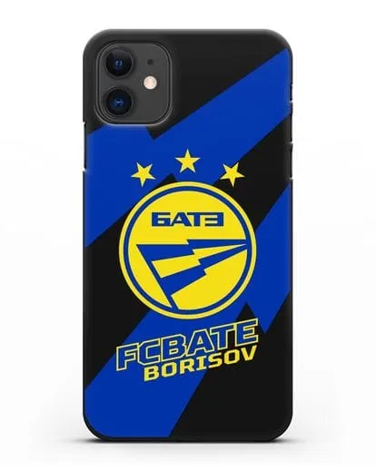Чехол с логотипом ФК БАТЭ силиконовый для iPhone 11