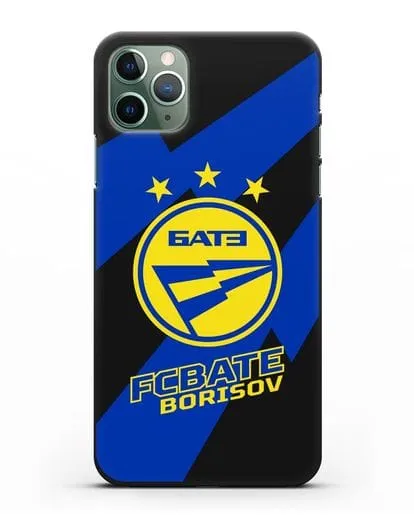 Чехол с логотипом ФК БАТЭ силиконовый для iPhone 11 Pro Max