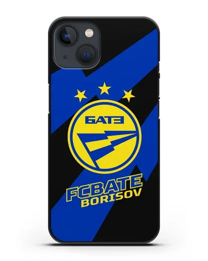 Чехол с логотипом ФК БАТЭ силиконовый для iPhone 13 Mini