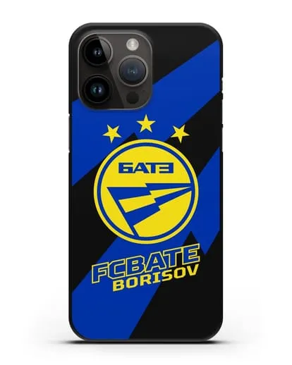 Чехол с логотипом ФК БАТЭ силиконовый для iPhone 14 Pro Max