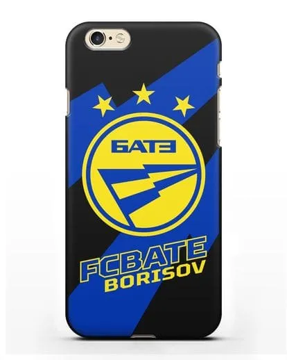Чехол с логотипом ФК БАТЭ силиконовый для iPhone 6