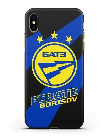 Чехол с логотипом ФК БАТЭ силиконовый для iPhone XS Max
