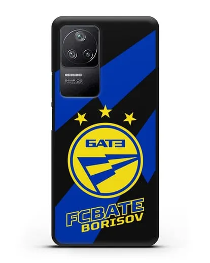 Чехол с логотипом ФК БАТЭ силиконовый для Xiaomi Poco F4