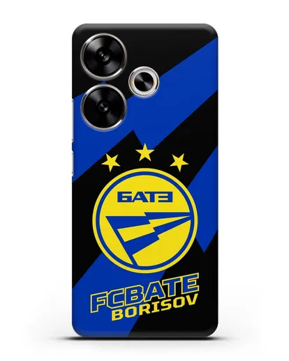 Чехол с логотипом ФК БАТЭ силиконовый для Xiaomi Poco F6
