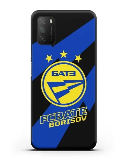 Чехол с логотипом ФК БАТЭ силиконовый для Xiaomi Poco M3