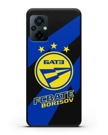 Чехол с логотипом ФК БАТЭ силиконовый для Xiaomi Poco M5