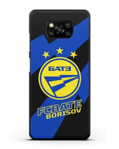 Чехол с логотипом ФК БАТЭ силиконовый для Xiaomi Poco X3