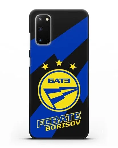 Чехол с логотипом ФК БАТЭ силиконовый для Samsung Galaxy S20 [SM-G980F]