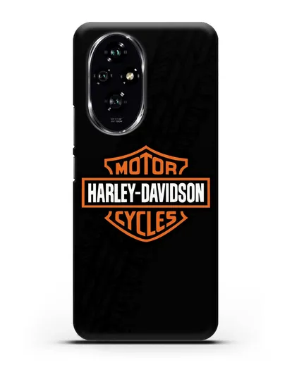 Чехол с логотипом Harley-Davidson и протектором шин силиконовый для Honor 200