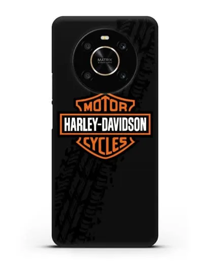 Чехол с логотипом Harley-Davidson и протектором шин силиконовый для Honor X9