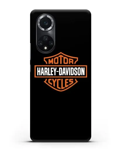Чехол с логотипом Harley-Davidson и протектором шин силиконовый для Huawei Nova 9