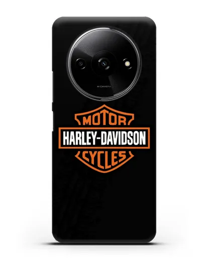 Чехол с логотипом Harley-Davidson и протектором шин силиконовый для Xiaomi Redmi A3