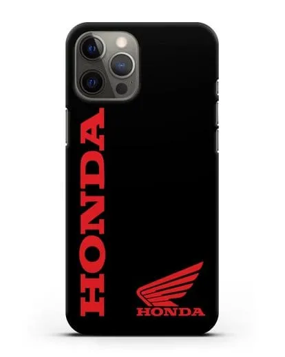Чехол с логотипом Honda Motorcycles силиконовый для iPhone 12 Pro Max