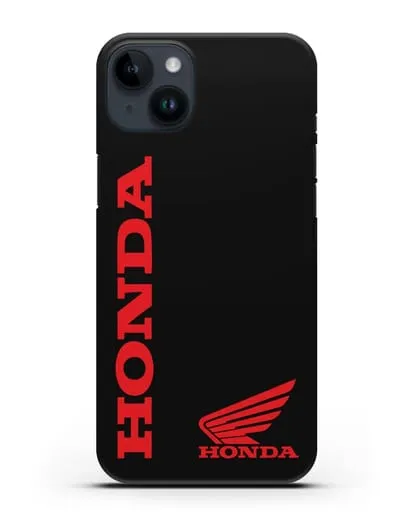 Чехол с логотипом Honda Motorcycles силиконовый для iPhone 14 Plus