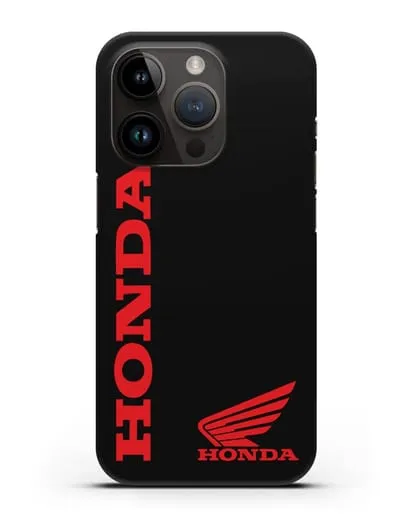 Чехол с логотипом Honda Motorcycles силиконовый для iPhone 14 Pro