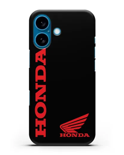 Чехол с логотипом Honda Motorcycles силиконовый для iPhone 16