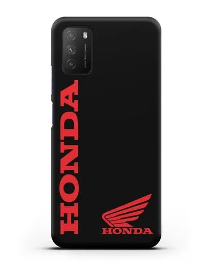 Чехол с логотипом Honda Motorcycles силиконовый для Xiaomi Poco M3