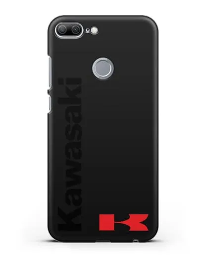 Чехол с надписью Kawasaki и логотипом силиконовый для Honor 9 Lite