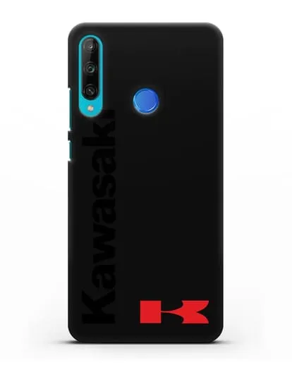 Чехол с надписью Kawasaki и логотипом силиконовый для Honor 9C