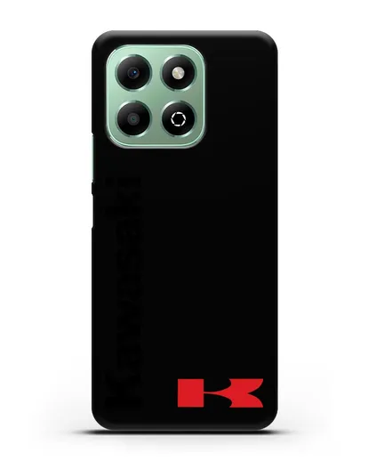 Чехол с надписью Kawasaki и логотипом силиконовый для Honor X6b