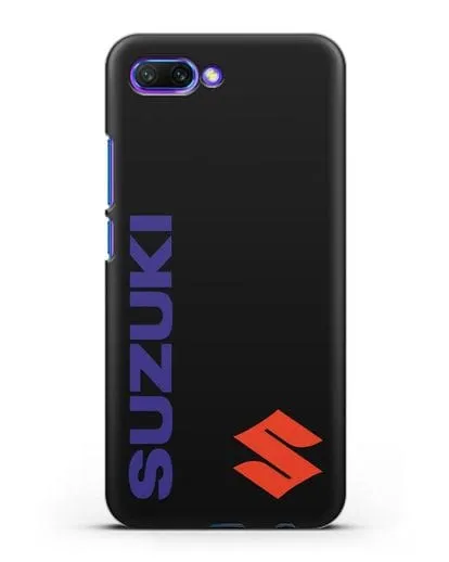 Чехол с символикой Suzuki силиконовый для Honor 10