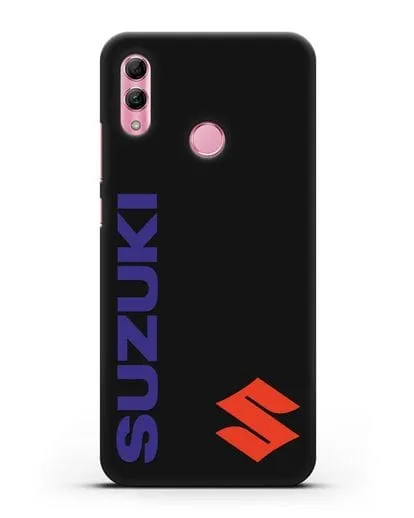 Чехол с символикой Suzuki силиконовый для Honor 10 Lite