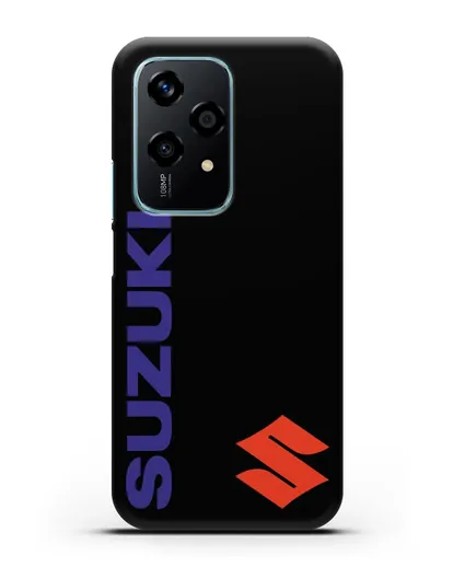 Чехол с символикой Suzuki силиконовый для Honor 200 Lite