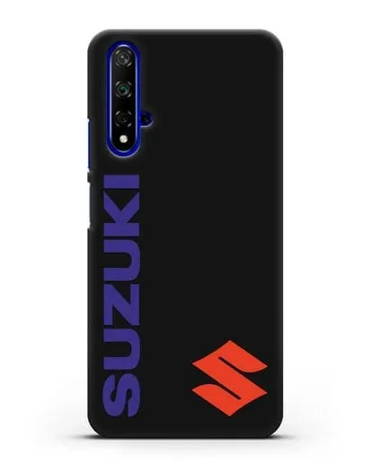 Чехол с символикой Suzuki силиконовый для Honor 20