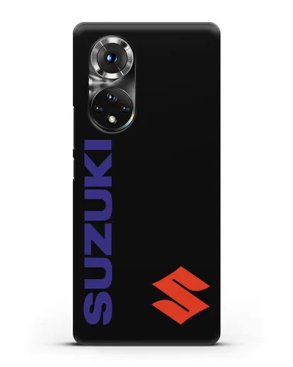 Чехол с символикой Suzuki силиконовый для Honor 50