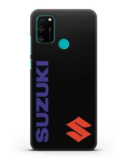Чехол с символикой Suzuki силиконовый для Honor 9A
