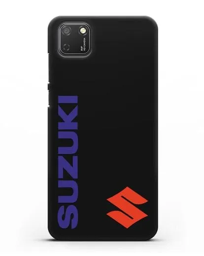 Чехол с символикой Suzuki силиконовый для Honor 9S