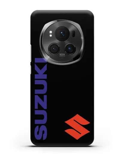 Чехол с символикой Suzuki силиконовый для Honor Magic 6 Pro