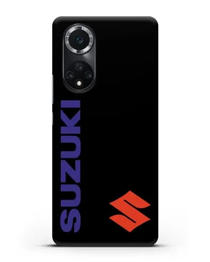 Чехол с символикой Suzuki силиконовый для Huawei Nova 9