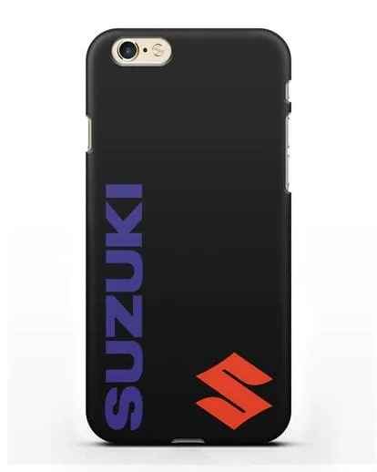 Чехол с символикой Suzuki силиконовый для iPhone 6