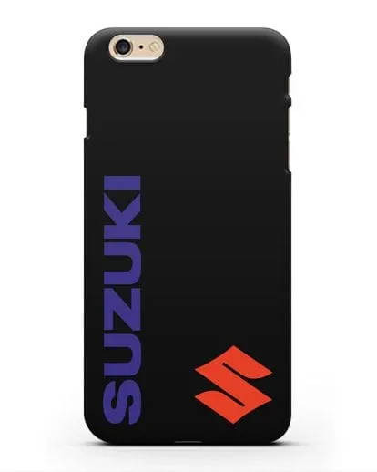 Чехол с символикой Suzuki силиконовый для iPhone 6 Plus