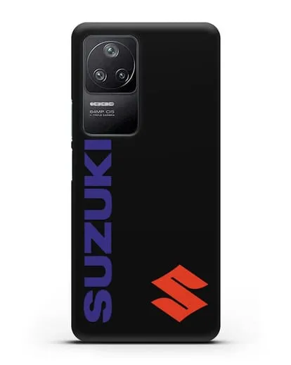 Чехол с символикой Suzuki силиконовый для Xiaomi Poco F4