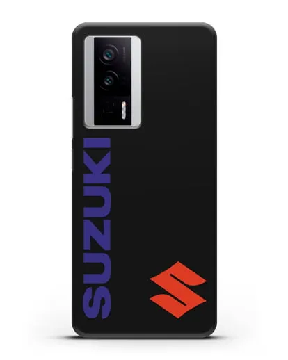 Чехол с символикой Suzuki силиконовый для Xiaomi Poco F5 Pro