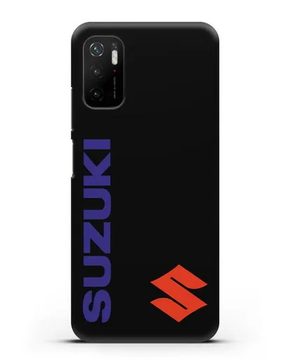 Чехол с символикой Suzuki силиконовый для Xiaomi Poco M3 Pro