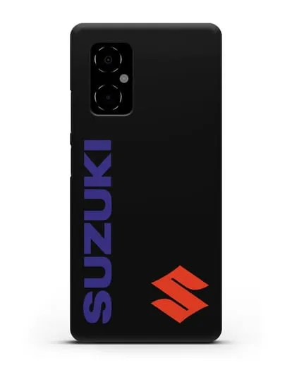 Чехол с символикой Suzuki силиконовый для Xiaomi Poco M4 5G