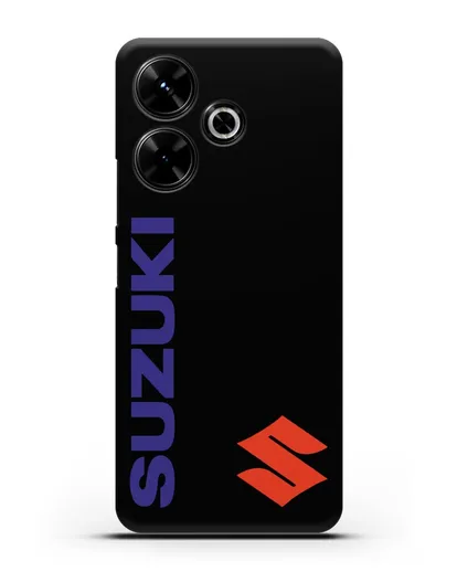 Чехол с символикой Suzuki силиконовый для Xiaomi Poco M6