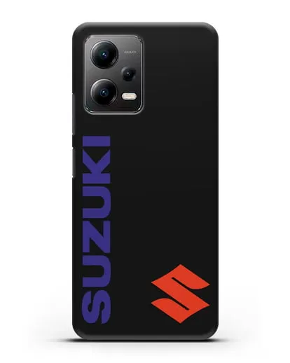 Чехол с символикой Suzuki силиконовый для Xiaomi Poco X5
