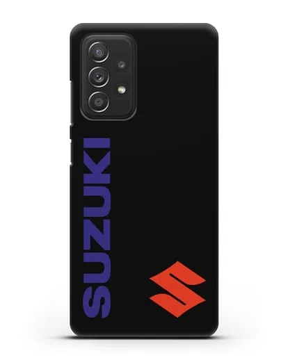 Чехол с символикой Suzuki силиконовый для Samsung Galaxy A53